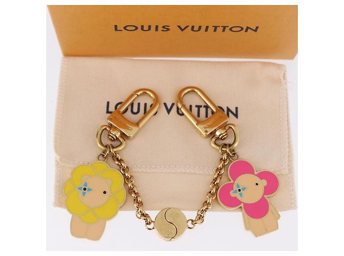 LOUIS VUITTON Catena Vivienne Petula Christmas Charm metallo M00875 Auth 197221M - vista 12