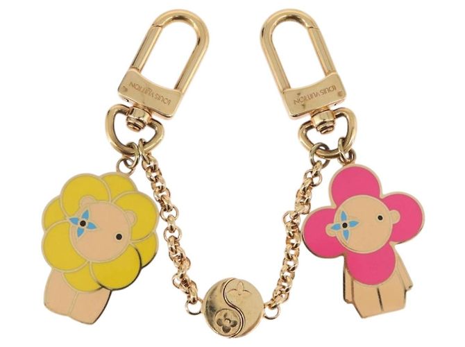 LOUIS VUITTON Catena Vivienne Petula Christmas Charm metallo M00875 Auth 197221M - vista 13