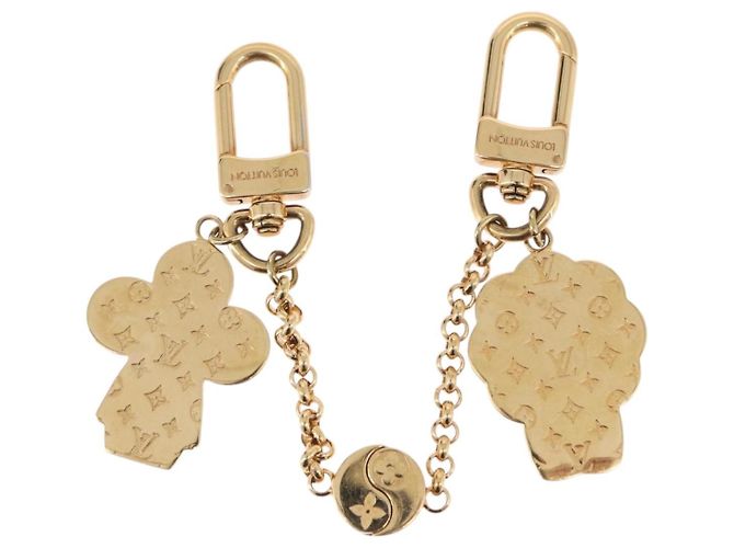 LOUIS VUITTON Catena Vivienne Petula Christmas Charm metallo M00875 Auth 197221M - vista 7
