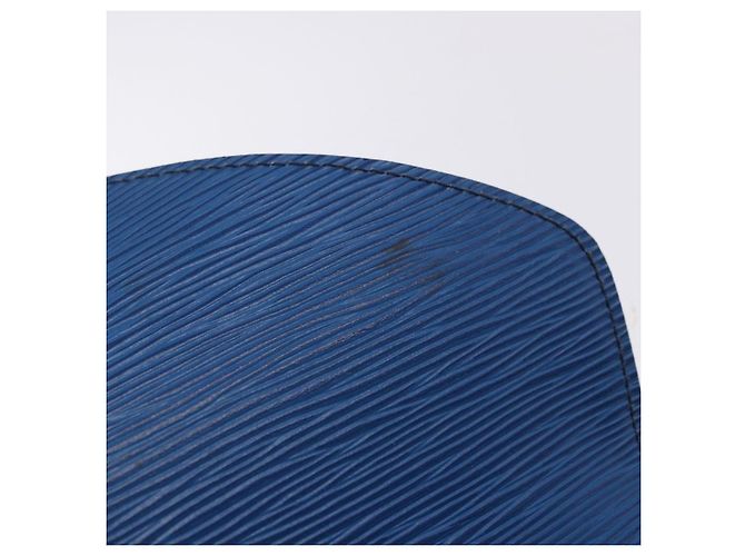 LOUIS VUITTON Epi Art Deco Clutch Bag Blue M52635 LV Auth ep15676 - view 9