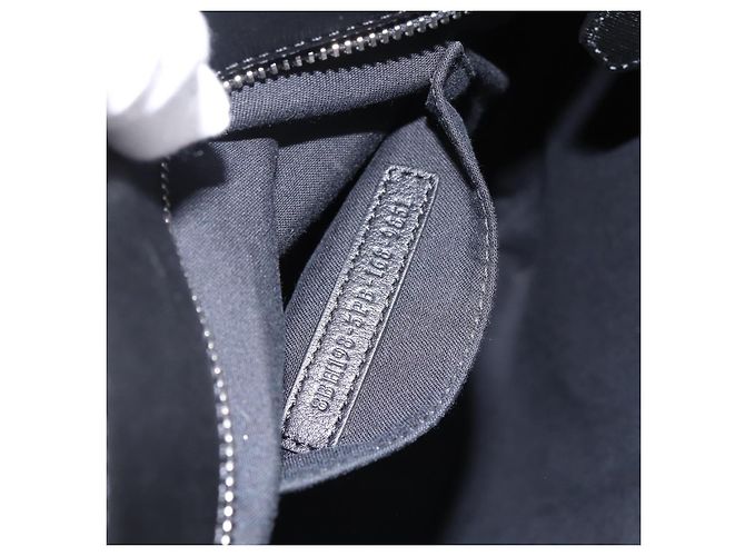 FENDI Tote Bag aus Leder Schwarz Multicolor 8BH198 Auth 198636A Mehrfarben - Ansicht 12