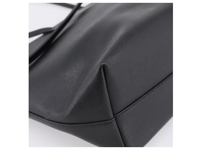 FENDI Tote Bag aus Leder Schwarz Multicolor 8BH198 Auth 198636A Mehrfarben - Ansicht 17