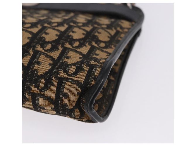 Borsa a tracolla Christian Dior Trotter Canvas Navy Gold Auth BA15147 D'oro Blu navy - vista 16