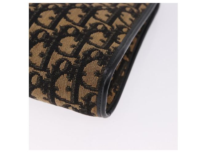 Borsa a tracolla Christian Dior Trotter Canvas Navy Gold Auth BA15147 D'oro Blu navy - vista 18