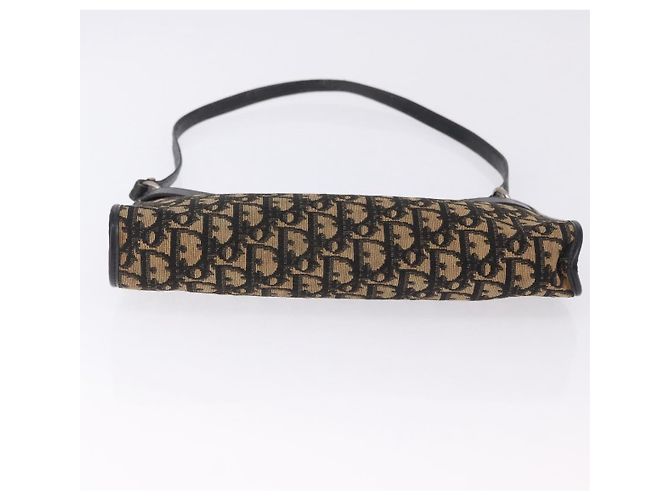 Borsa a tracolla Christian Dior Trotter Canvas Navy Gold Auth BA15147 D'oro Blu navy - vista 6
