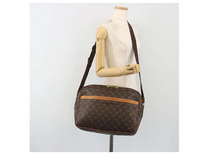 LOUIS VUITTON Monogram Reporter GM Shoulder Bag M45252 LV Auth ka5728A Monogramma - vista 23