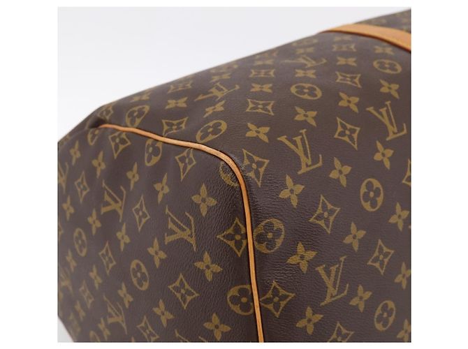 LOUIS VUITTON Monogram Keepall 55 Boston Bag M41424 LV Auth ka5698A Monograma - vista 15