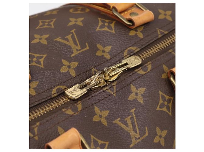 LOUIS VUITTON Monogram Keepall 55 Boston Bag M41424 LV Auth ka5698A Monograma - vista 18