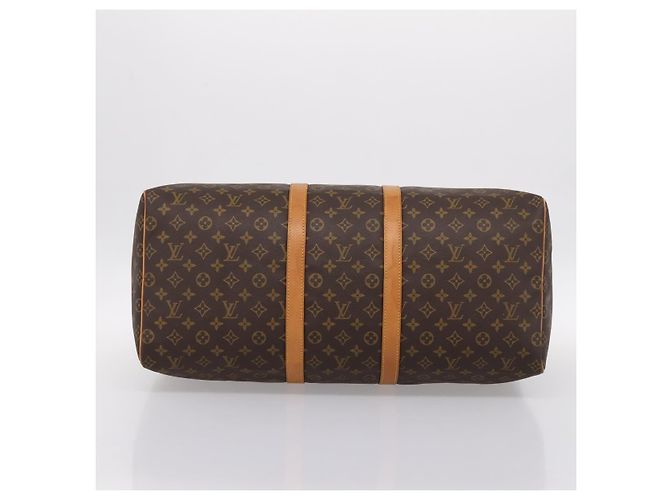 LOUIS VUITTON Monogram Keepall 55 Boston Bag M41424 LV Auth ka5698A Monograma - vista 5