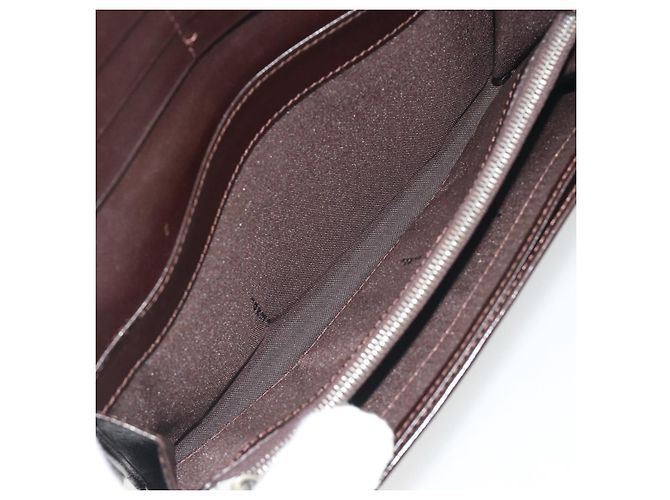 FENDI Zucca Canvas Langbeutel Schwarz Braun Auth 195997V - Ansicht 21