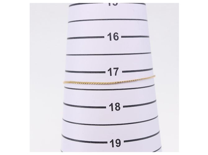 Bracciale Christian Dior metallo Gold Auth 188678 D'oro - vista 16