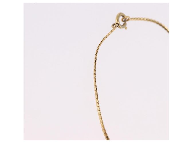 Bracciale Christian Dior metallo Gold Auth 188678 D'oro - vista 5
