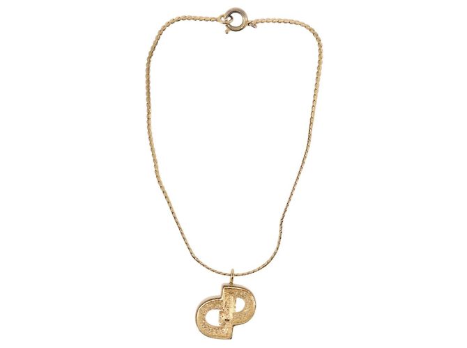 Bracciale Christian Dior metallo Gold Auth 188678 D'oro - vista 9