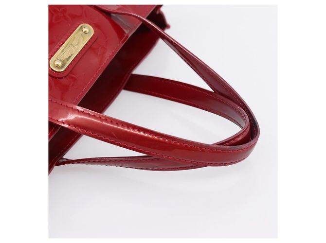 Borsa LOUIS VUITTON Monogram Vernis Wilshire PM Pomme D'amour M93642 Auth BA15121 Rosso - vista 7