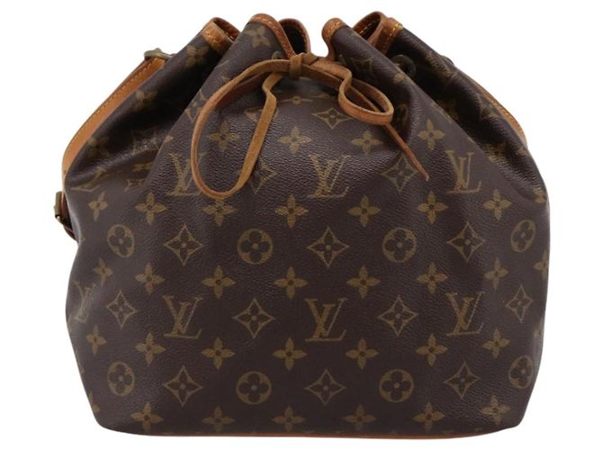 LOUIS VUITTON Borsa a tracolla Monogram Petit Noe M42226 LV Auth 198307A Monogramma - vista 13
