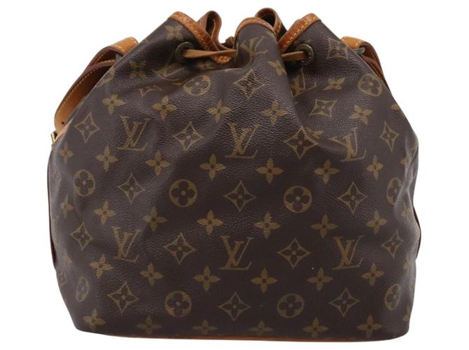 LOUIS VUITTON Borsa a tracolla Monogram Petit Noe M42226 LV Auth 198307A Monogramma - vista 2