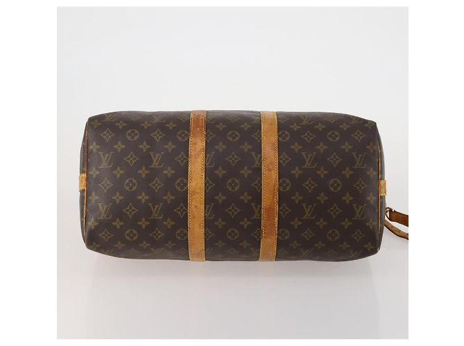 LOUIS VUITTON Monogram Keepall Bandouliere 45 Borsa Boston M41418 LV Auth 193060 Monogramma - vista 5