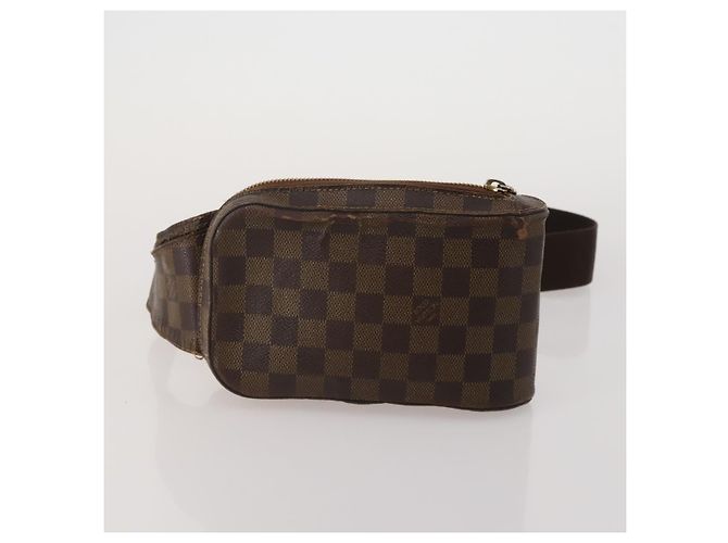 LOUIS VUITTON Damier Ebene Geronimos Shoulder Bag 2 Set N51994 LV Auth bs36785 - Ansicht 2