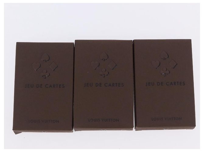 LOUIS VUITTON Cult Towaju Playing Cards papel Multicolor M65460 LV Auth BA15176M Multicor - vista 7