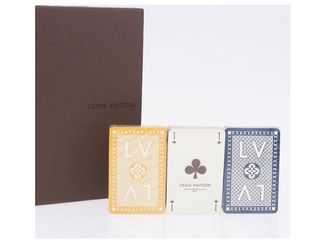 LOUIS VUITTON Cult Towaju Playing Cards papel Multicolor M65460 LV Auth BA15176M Multicor - vista 8