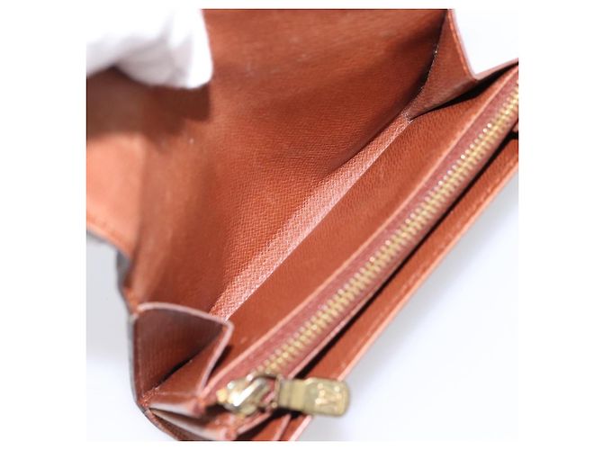 LOUIS VUITTON Monogram Porte Monnaie Billets Tresor Wallet M61730 Auth BA15260 Monogramma - vista 10