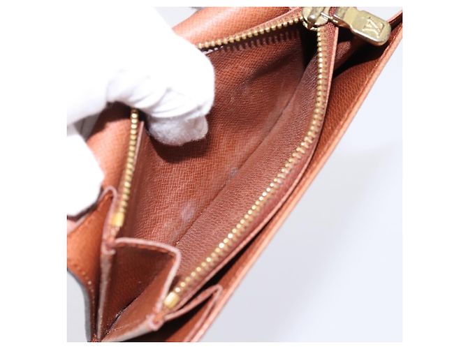 LOUIS VUITTON Monogram Porte Monnaie Billets Tresor Wallet M61730 Auth BA15260 Monogramma - vista 11