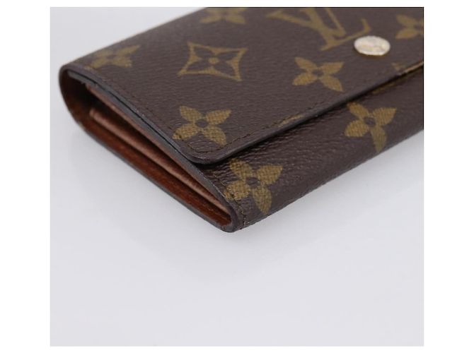 LOUIS VUITTON Monogram Porte Monnaie Billets Tresor Wallet M61730 Auth BA15260 Monogramma - vista 14