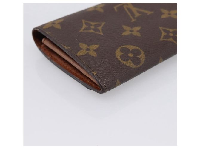 LOUIS VUITTON Monogram Porte Monnaie Billets Tresor Wallet M61730 Auth BA15260 Monogramma - vista 16