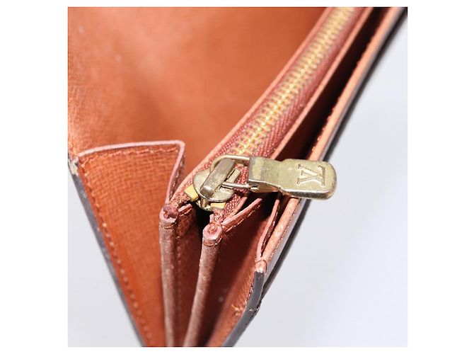 LOUIS VUITTON Monogram Porte Monnaie Billets Tresor Wallet M61730 Auth BA15260 Monogramma - vista 17