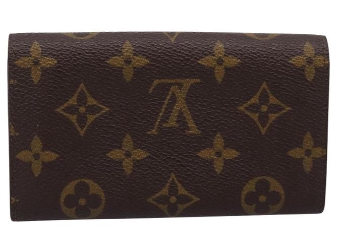 LOUIS VUITTON Monogram Porte Monnaie Billets Tresor Wallet M61730 Auth BA15260 Monogramma - vista 2
