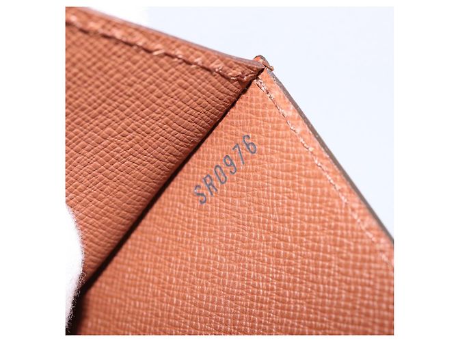 Borsa a mano LOUIS VUITTON Epi Monceau 28 Brown M52123 LV Auth BA15191 Marrone - vista 12