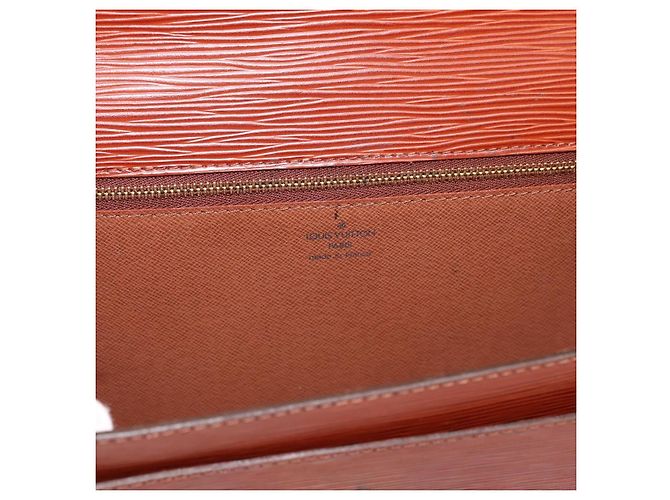 Borsa a mano LOUIS VUITTON Epi Monceau 28 Brown M52123 LV Auth BA15191 Marrone - vista 20
