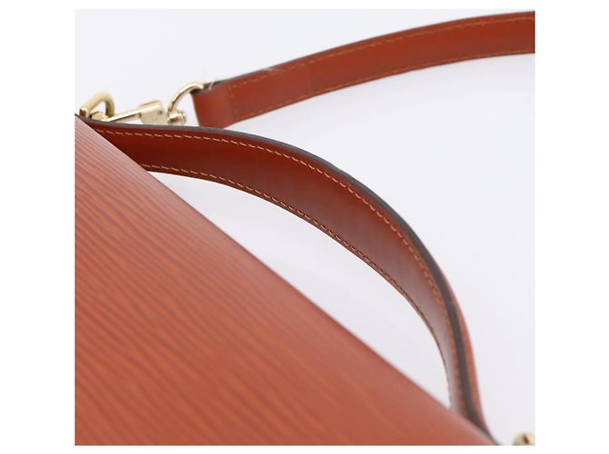 Borsa a mano LOUIS VUITTON Epi Monceau 28 Brown M52123 LV Auth BA15191 Marrone - vista 8
