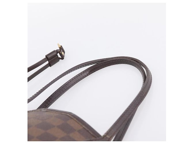Borsa Tote LOUIS VUITTON Damier Ebene Neverfull PM N51109 LV Auth 197506 - vista 14