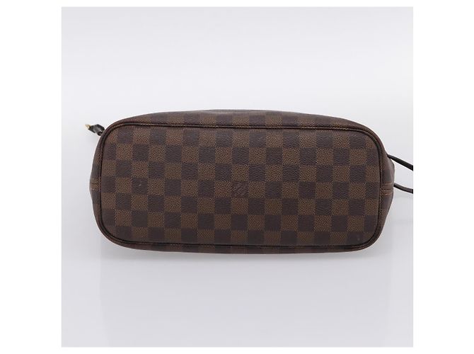 Borsa Tote LOUIS VUITTON Damier Ebene Neverfull PM N51109 LV Auth 197506 - vista 5