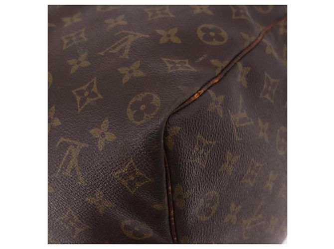 LOUIS VUITTON Monogram Keepall 50 Boston Bag M41426 LV Auth 195192 Monogramma - vista 17