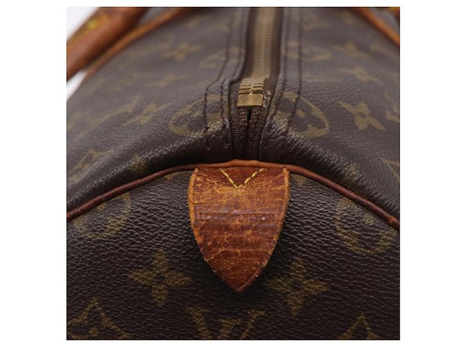 LOUIS VUITTON Monogram Keepall 50 Boston Bag M41426 LV Auth 195192 Monogramma - vista 18