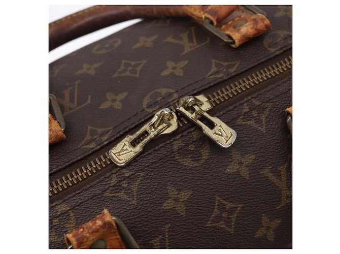 LOUIS VUITTON Monogram Keepall 50 Boston Bag M41426 LV Auth 195192 Monogramma - vista 19