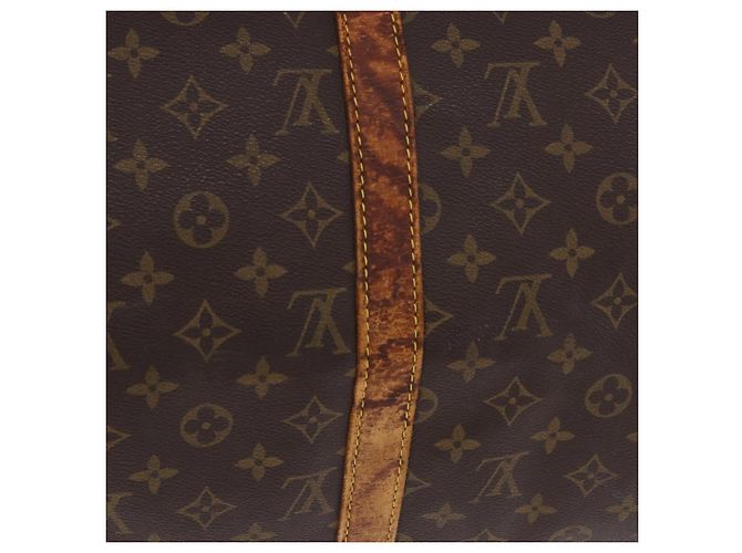 LOUIS VUITTON Monogram Keepall 50 Boston Bag M41426 LV Auth 195192 Monogramma - vista 3