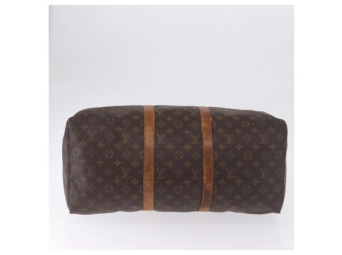 LOUIS VUITTON Monogram Keepall 50 Boston Bag M41426 LV Auth 195192 Monogramma - vista 6