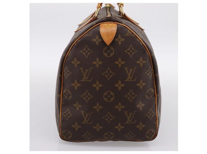 Borsa a mano LOUIS VUITTON Monogram Speedy 35 M41524 LV Auth 193145V Monogramma - vista 3