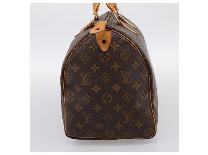 Borsa a mano LOUIS VUITTON Monogram Speedy 35 M41524 LV Auth 193145V Monogramma - vista 4