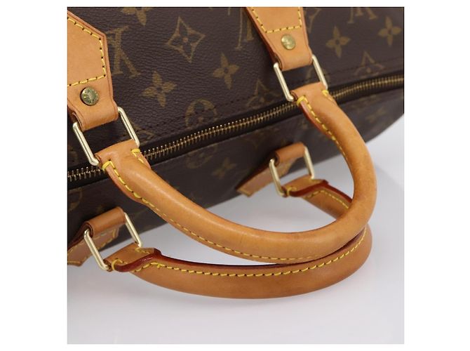Borsa a mano LOUIS VUITTON Monogram Speedy 35 M41524 LV Auth 193145V Monogramma - vista 7