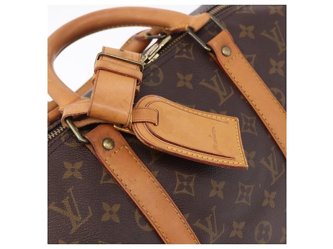 LOUIS VUITTON Monogram Keepall 50 Boston Bag M41426 LV Auth 194908V Monogramma - vista 20
