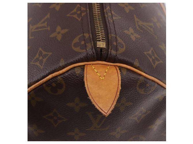 LOUIS VUITTON Monogram Keepall 50 Boston Bag M41426 LV Auth 194908V Monogramma - vista 22