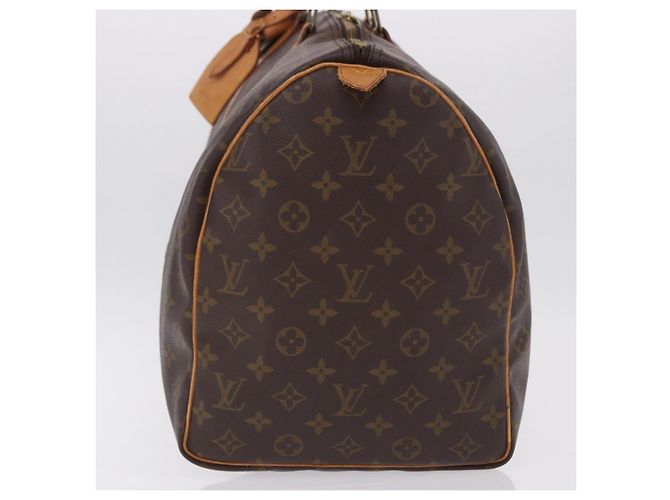 LOUIS VUITTON Monogram Keepall 50 Boston Bag M41426 LV Auth 194908V Monogramma - vista 3
