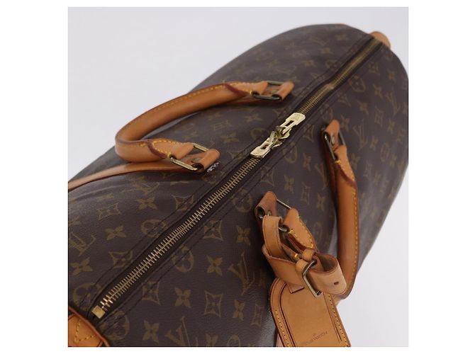 LOUIS VUITTON Monogram Keepall 50 Boston Bag M41426 LV Auth 194908V Monogramma - vista 7