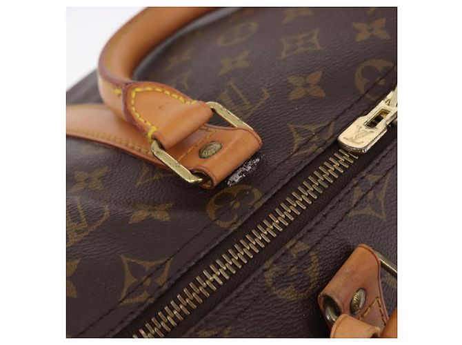 LOUIS VUITTON Monogram Keepall 50 Boston Bag M41426 LV Auth 194908V Monogramma - vista 8