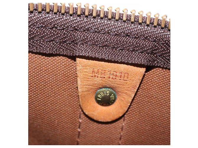 LOUIS VUITTON Monogram Keepall 55 Boston Bag M41424 LV Auth 194701 Monogramma - vista 12