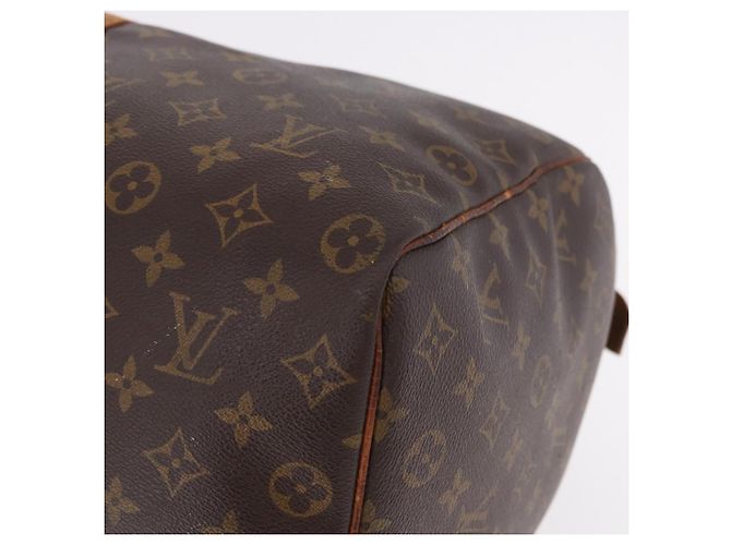 LOUIS VUITTON Monogram Keepall 55 Boston Bag M41424 LV Auth 194701 Monogramma - vista 16